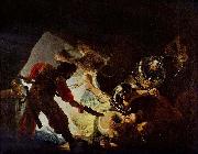 REMBRANDT Harmenszoon van Rijn The Blinding of Samson, Spain oil painting artist